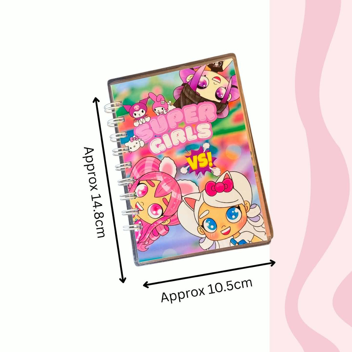 Avatar World Hello Kitty, Kuromi, Melody Toca Boca Velcro Book For Kids