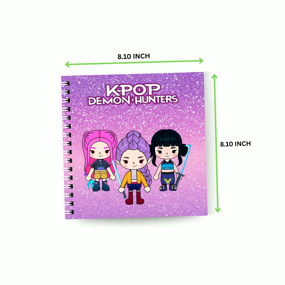 Toca-Boca Kpop Demon Hunters Velcro Book, Busy Fun Sticky Book Perfect for Kids