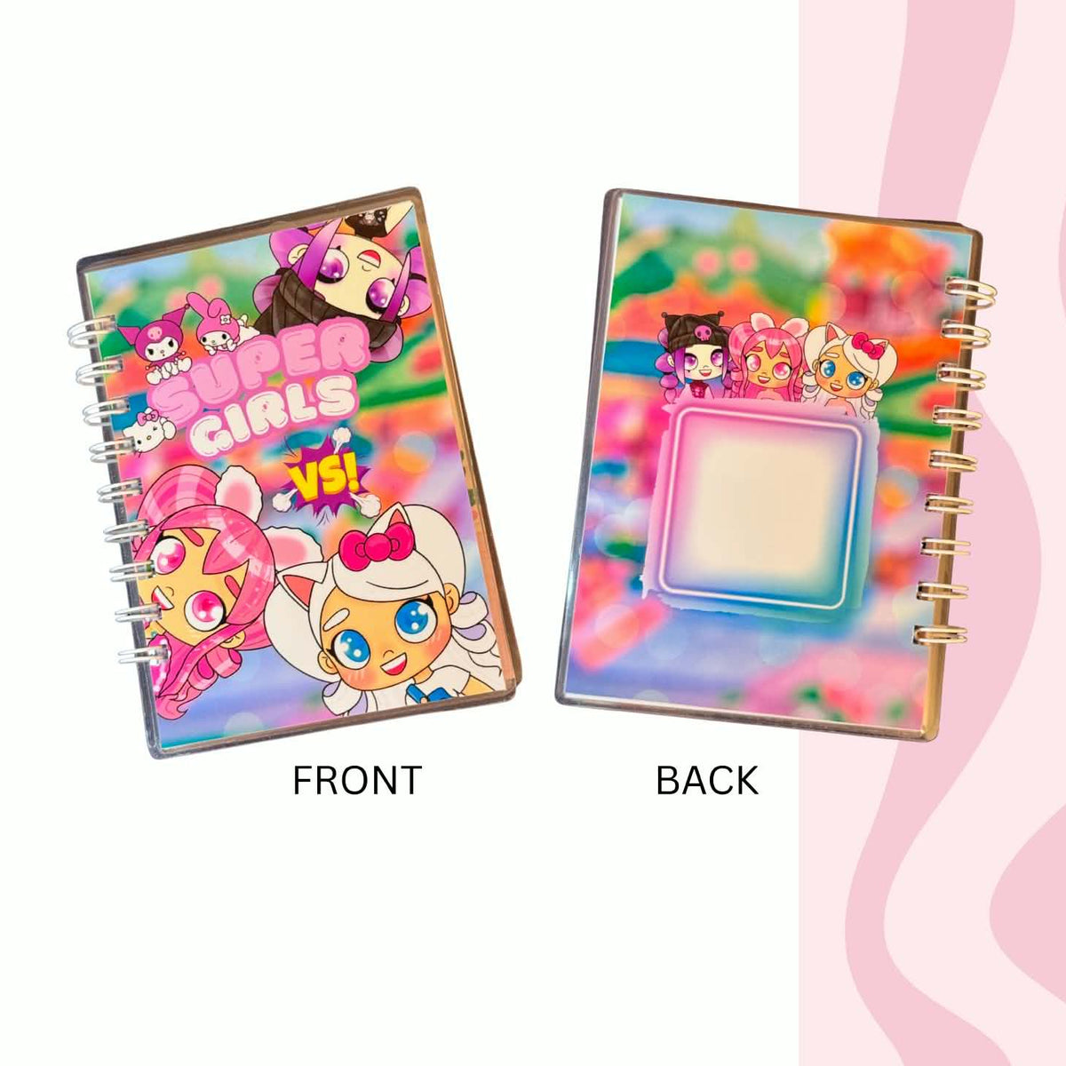 Avatar World Hello Kitty, Kuromi, Melody Toca Boca Velcro Book For Kids