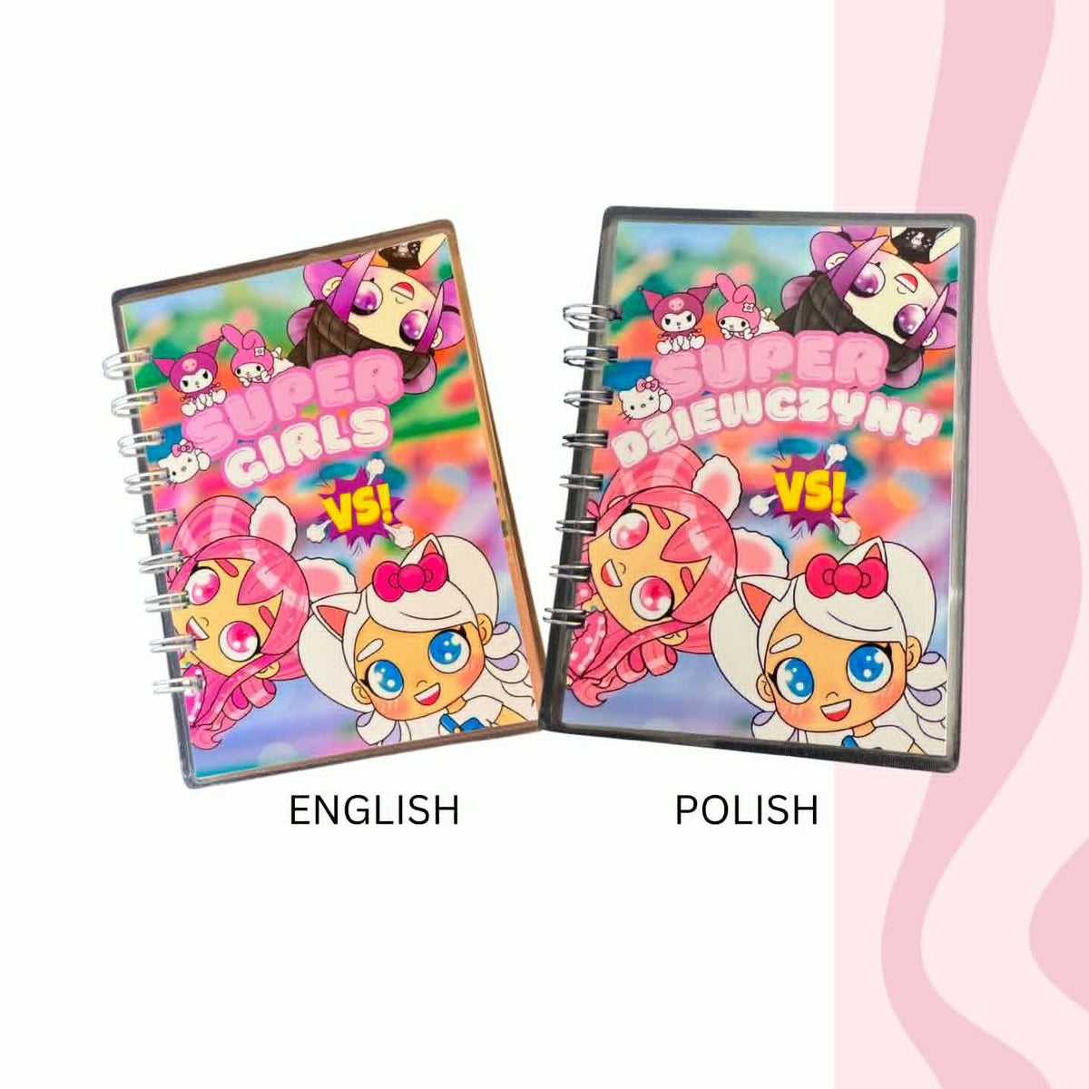 Avatar World Hello Kitty, Kuromi, Melody Toca Boca Velcro Book For Kids